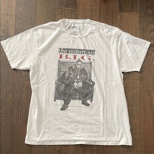 The notorious big rap t shirt
